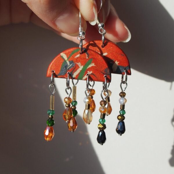 Abstract Lightweight Boho Dangles
